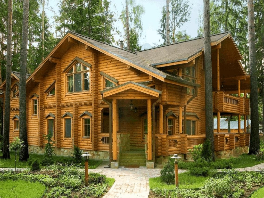 Архитектурные стили деревянных домов