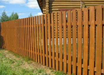 Штакетник из лиственницы