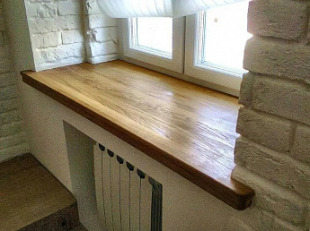 Подоконники из лиственницы. Какая доска подойдёт?
